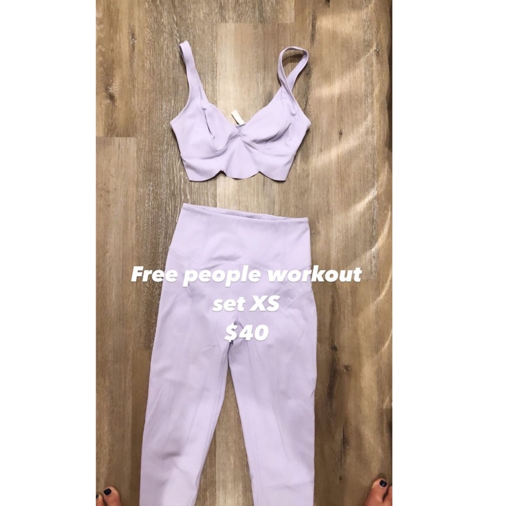 Free people movement workout set